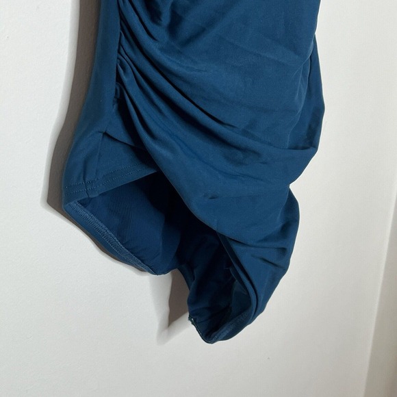 Contours By Coco Reef Shapemaker One Piece Swimsuit Lapis Blue Womens 8 32C - Picture 3 of 15